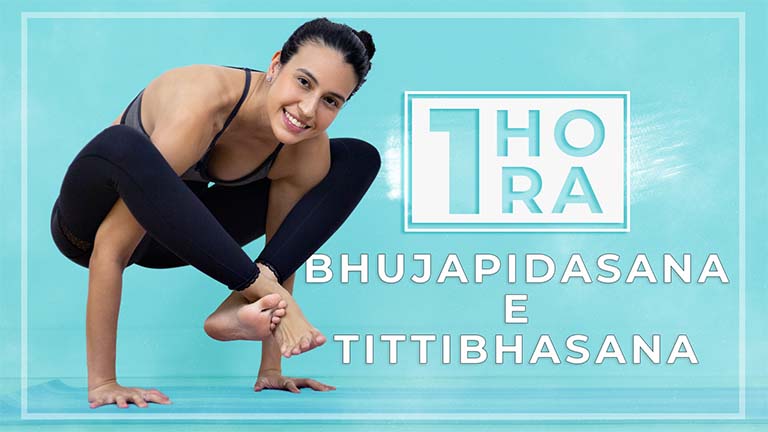 A Caminho do Bhujapidasana e Tittibhasana